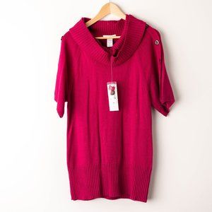 By Artisian | Cowl Neck Sweater Tunic | L